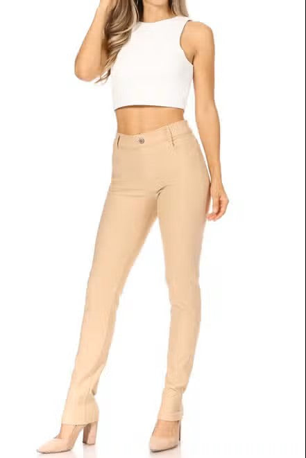 Ladies MOA Casual Comfy Slim Pocket Jeggings