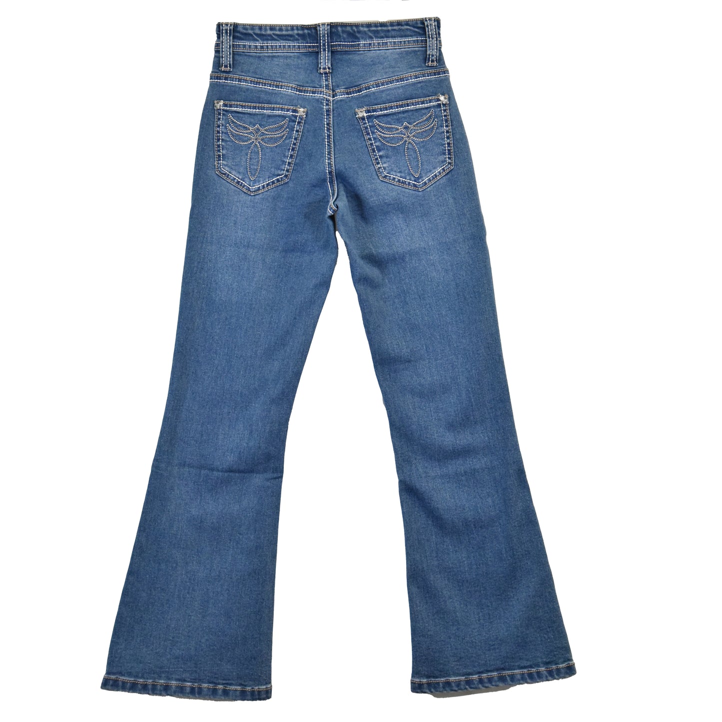Girls Med Wash Boot Stitch B/C Jean by Cowboy Hardware