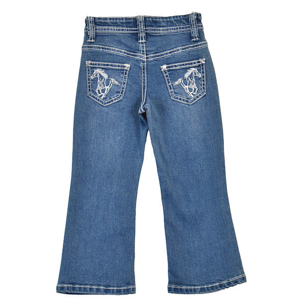 Girls Wild Horse Boot Cut Jean by Cowboy Hardware