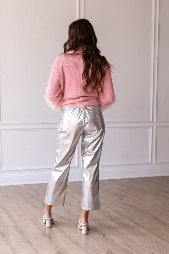 Ladies Grace & Emma Change of Pace Metallic Pants