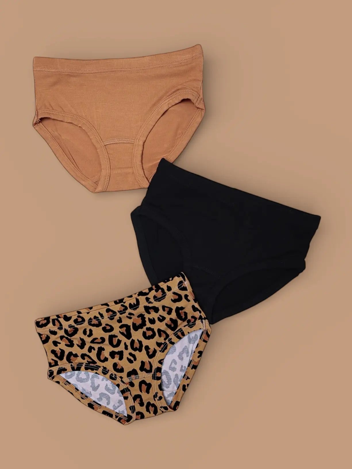 Girls Leopard Dream Brief Set by Dream Big Little Co.