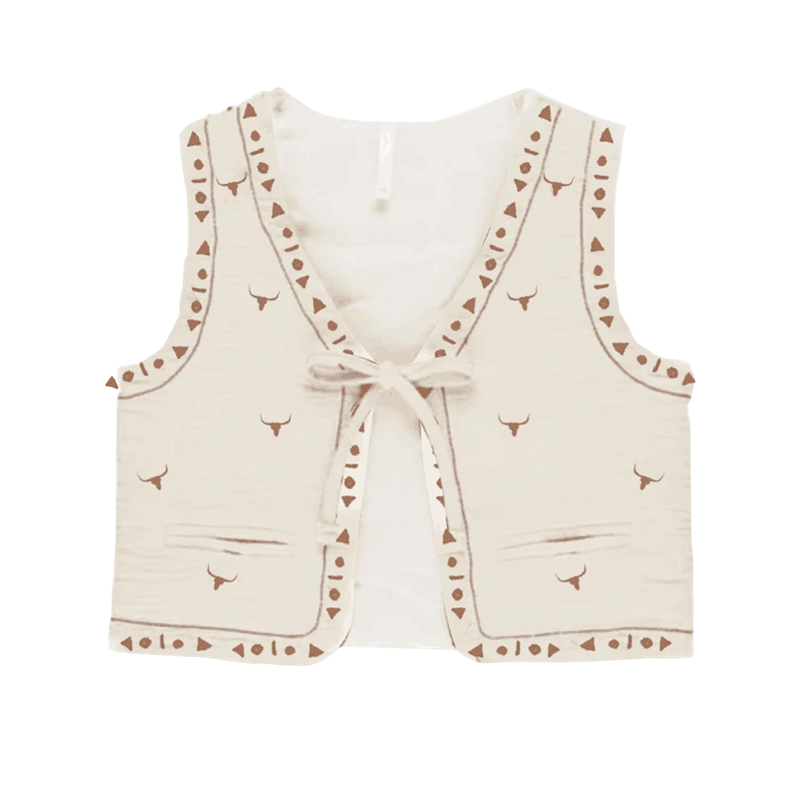 Girls Desert Horizon Pants & Vest Set by Shea Baby