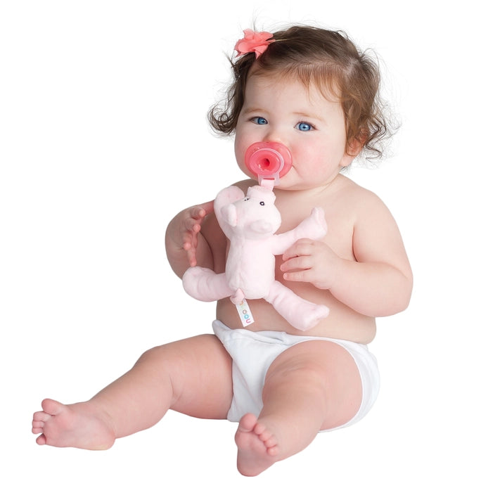 Nookums Paci-Plushies Buddies - Pigi Pig