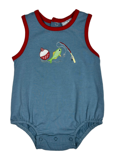 Boys Gone Fishing Bubble by Three Sisters