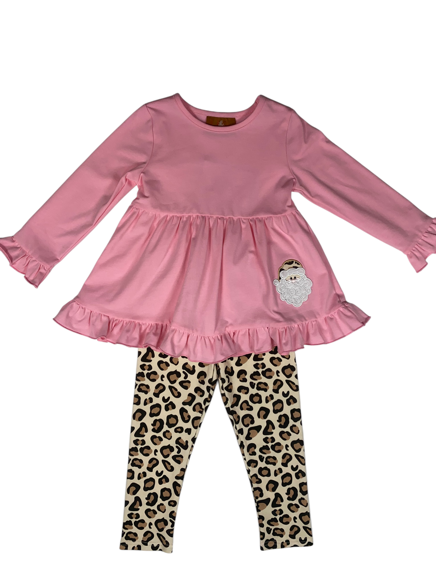 Girls Ho Ho Ho Applique Legging Set by Millie Jay