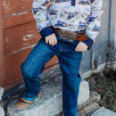Boys Denim Relaxed Fit Jeans by Shea Baby