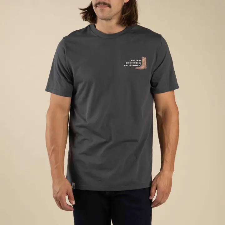 Men's Rattlesnake T-Shirt by Sendero