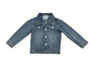Girls Denim Fringe Jacket by Shea Baby