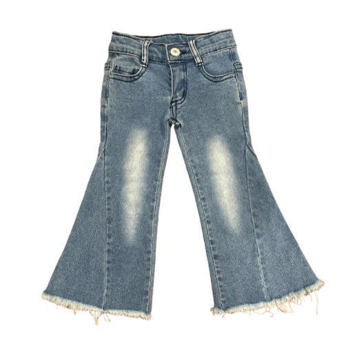 Girls Denim Flare Riding Jean by Shea Baby