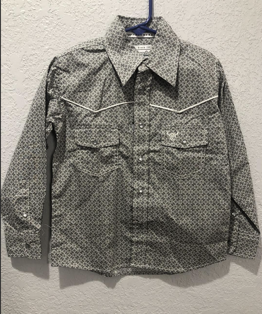 Boys Circle Star L/S Shirt by Cowboy Hardware