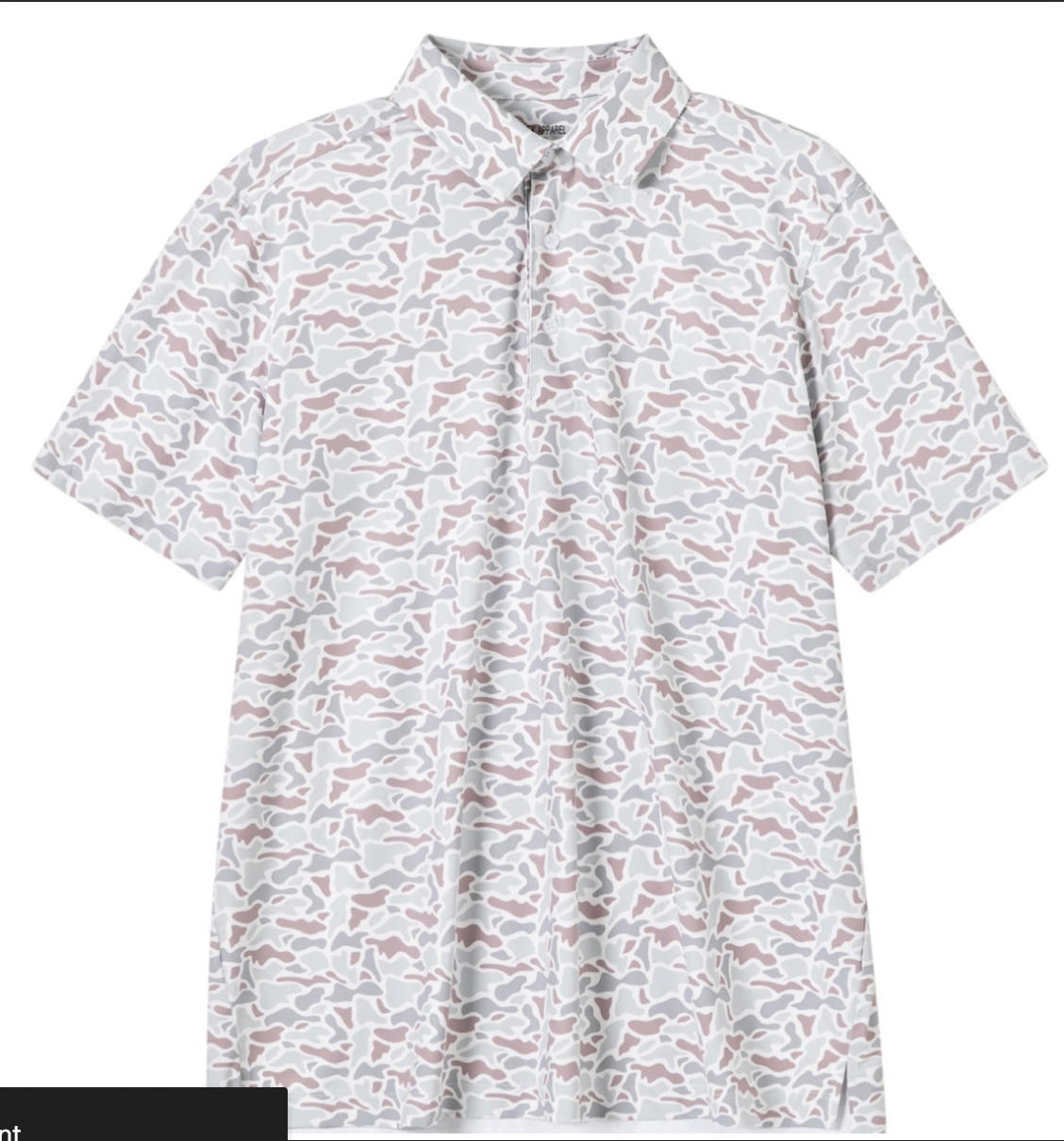 Boys Whitetail Camo Polo Shirt by Meripex