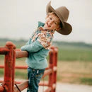 Boys Future Cowboy Fleece Zip Up Sweatshirt by Shea Baby