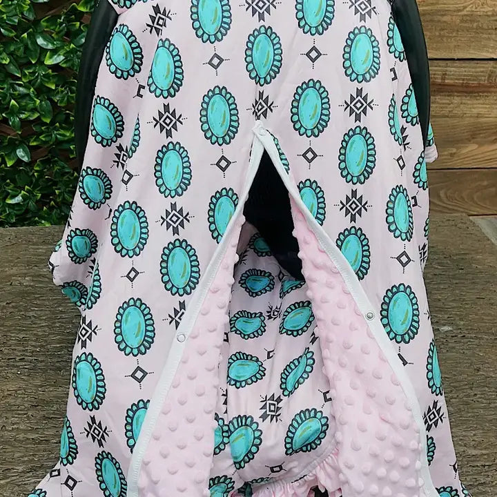 Concho Printed Car Seat Cover