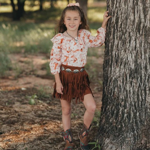 Girls Cowboy Boots L/S Onesie or Shirt by Shea Baby