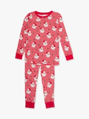 Boys Red Dear Santa L/S Pajama Set by RuggedButts