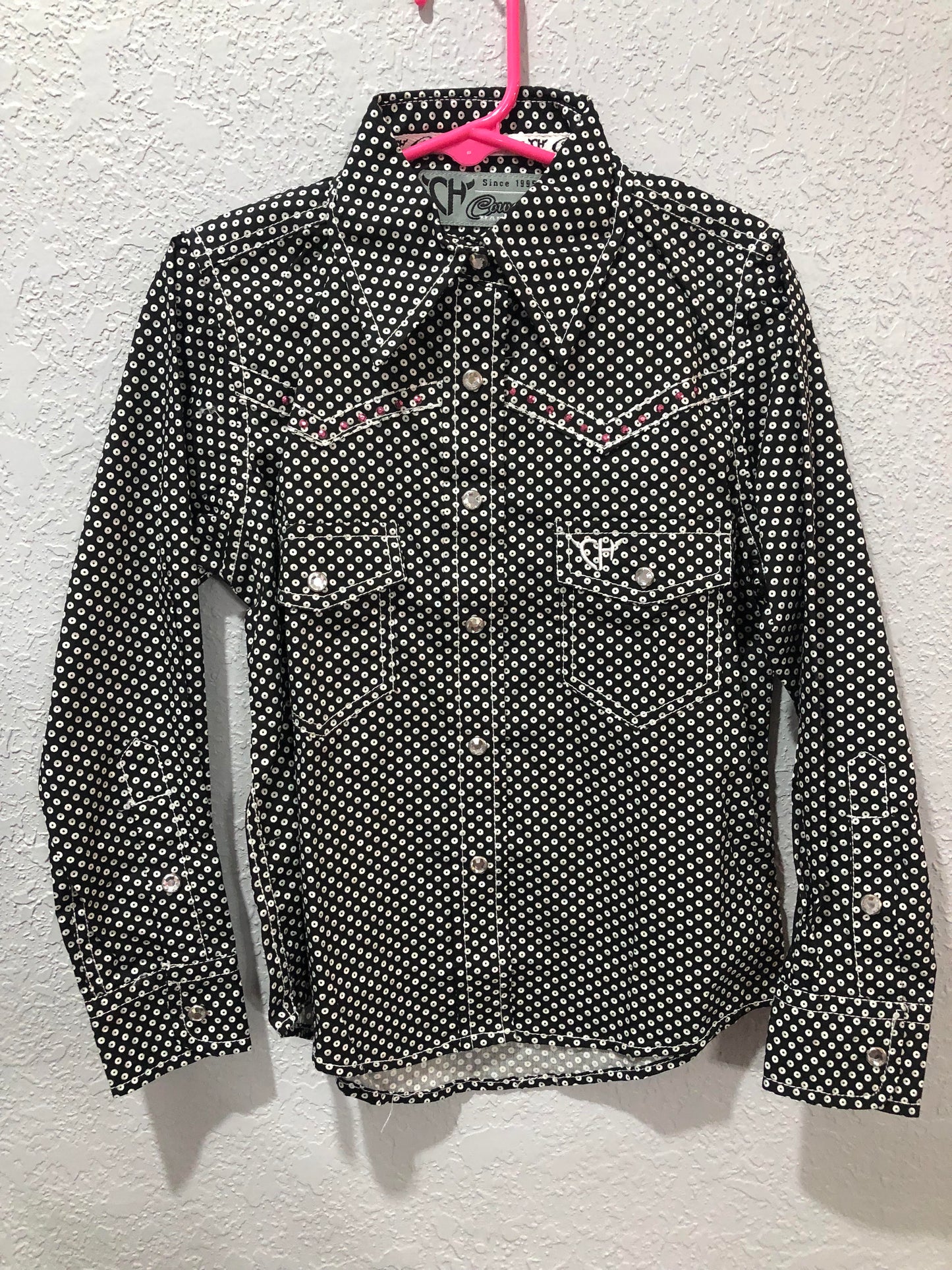 Girls Donut L/S Print Shirt by Cowboy Hardware