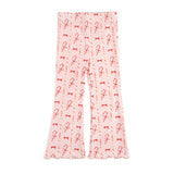Girls Candy Cane Lane Flare Legging by Sweet Wink