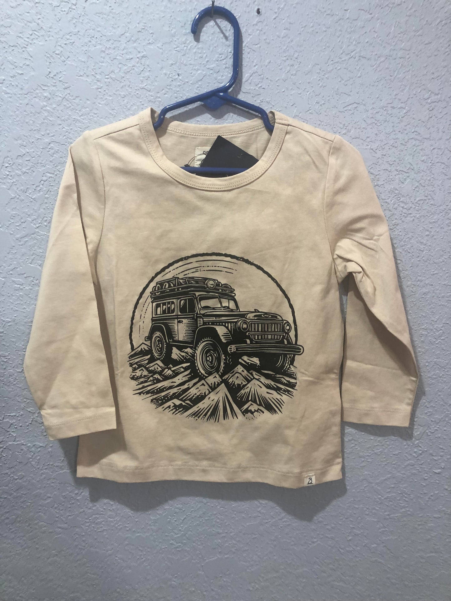 Boys Tan Jeep Top by Me & Henry