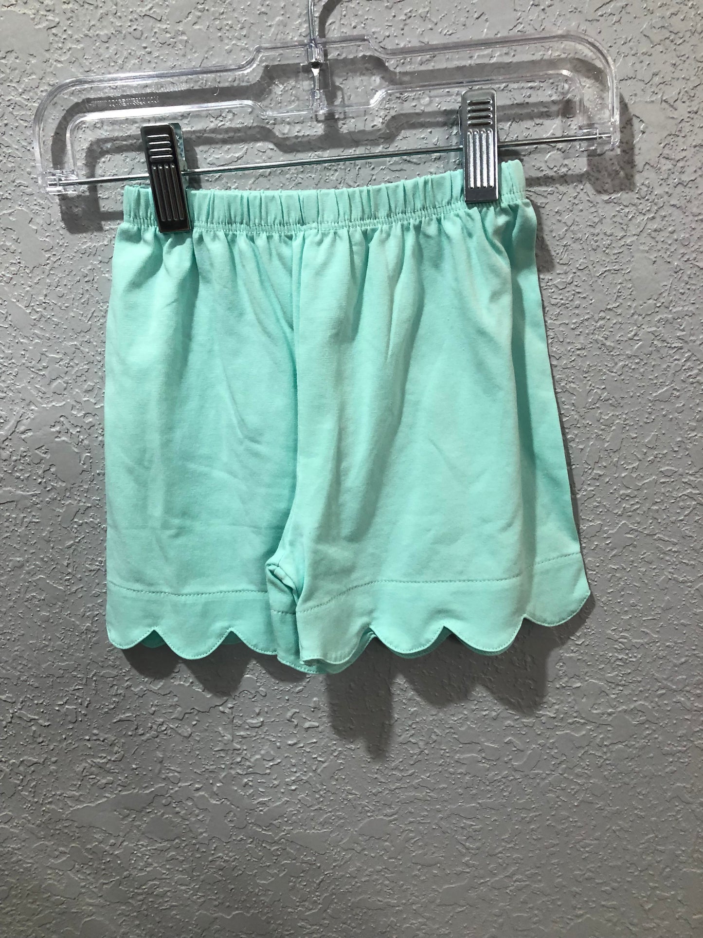 Girls Floral Tunic with Aqua Shorts Shorts Set by Ishtex