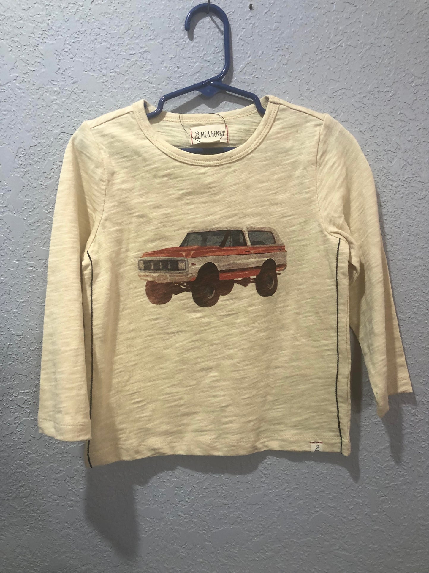 Boys Beige Bronco Top by Me & Henry