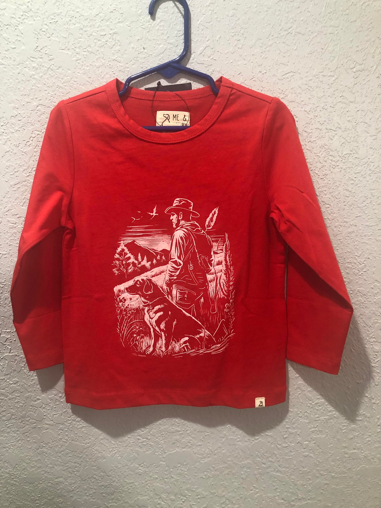 Boys Red Hunting Top by Me & Henry
