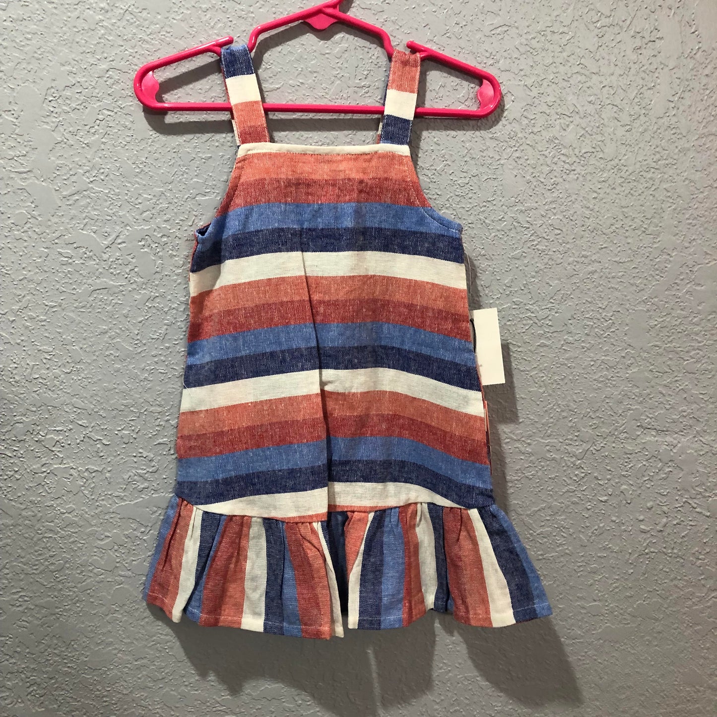 Girls Americana Stripe Dress by Andy & Evan