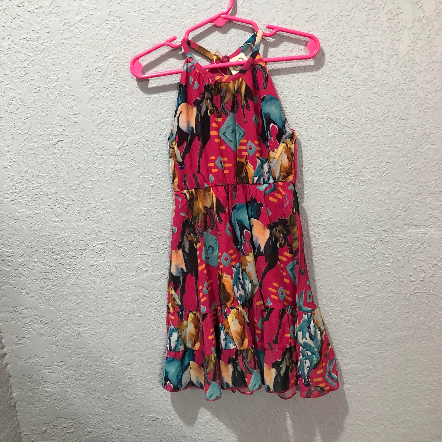 Girls Tiered Halter Dress by Grace & Emma