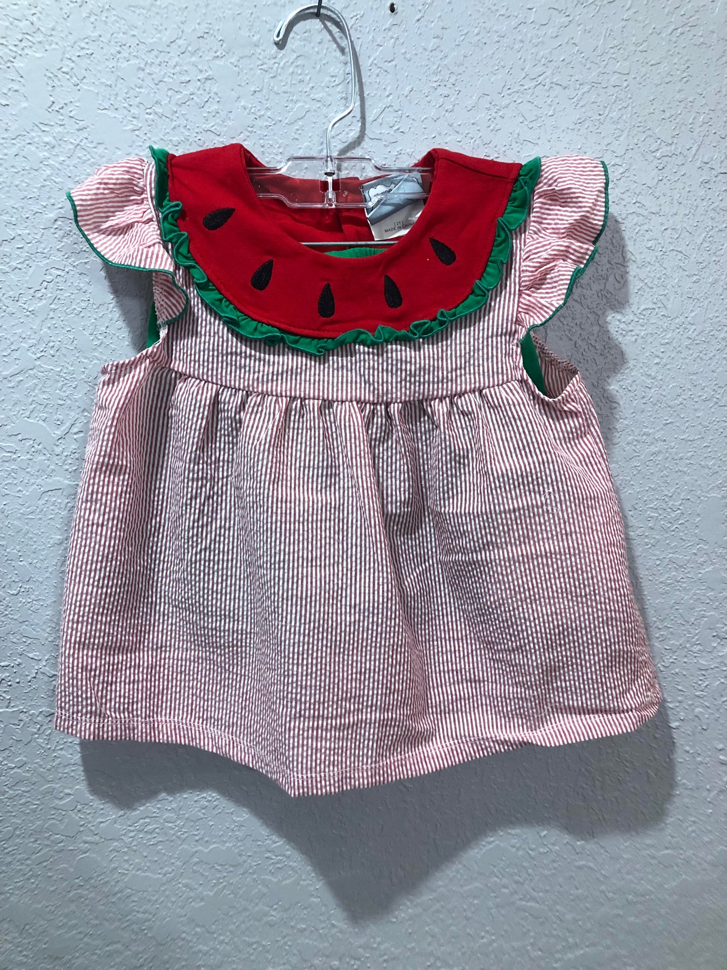 Girls Watermelon Onesie or Short Set by Three Sisters