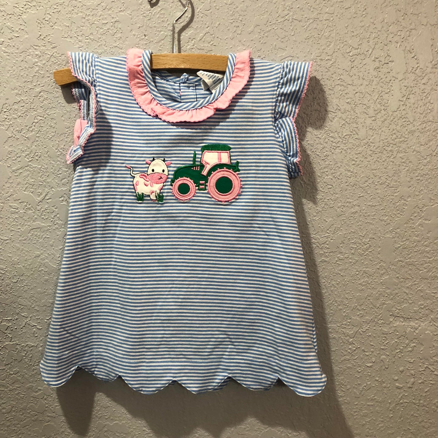 Girls Tractor Shorts Set by Ishtex