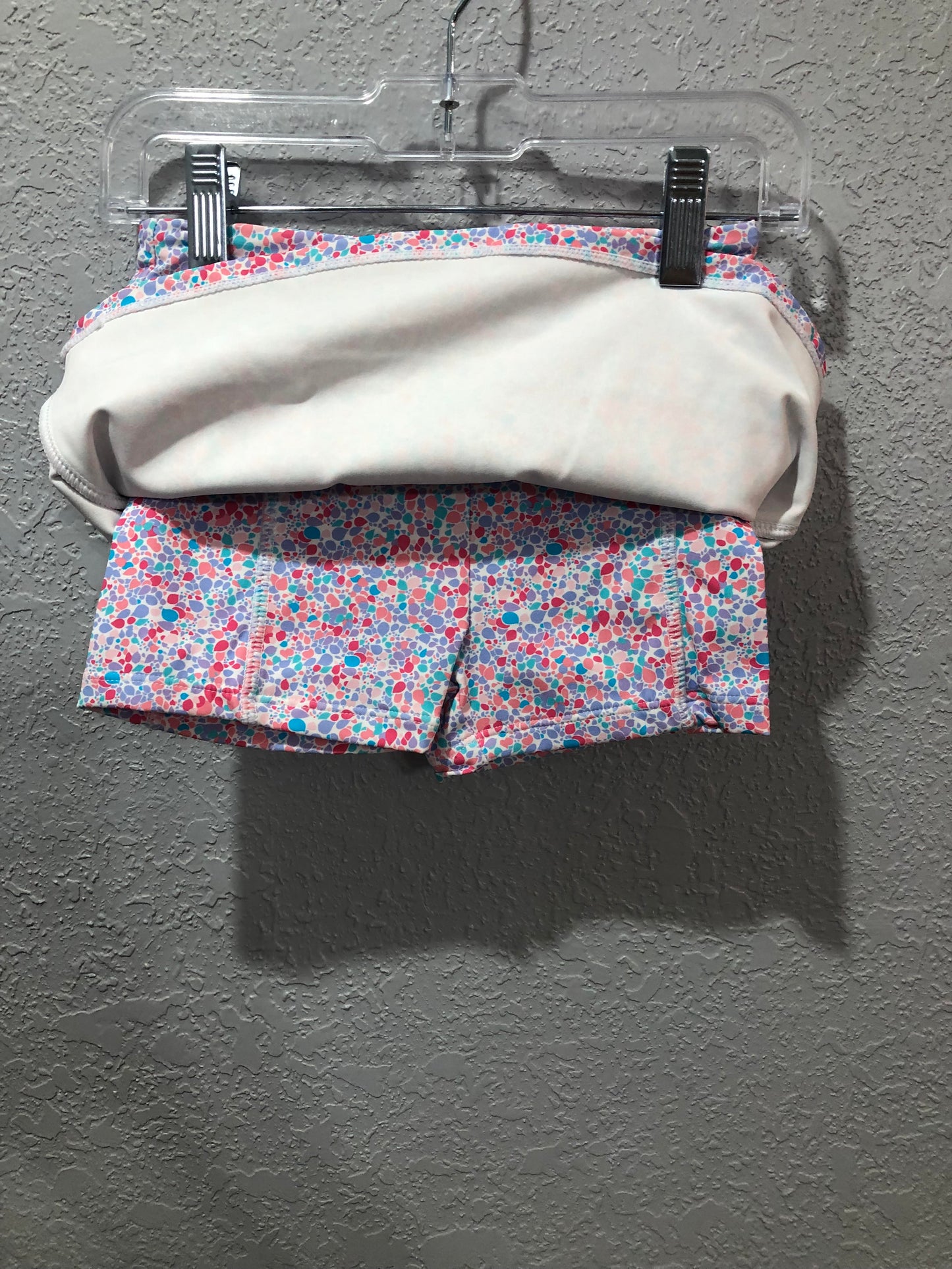 Girls Shimmer on Active Skort by RuffleButts