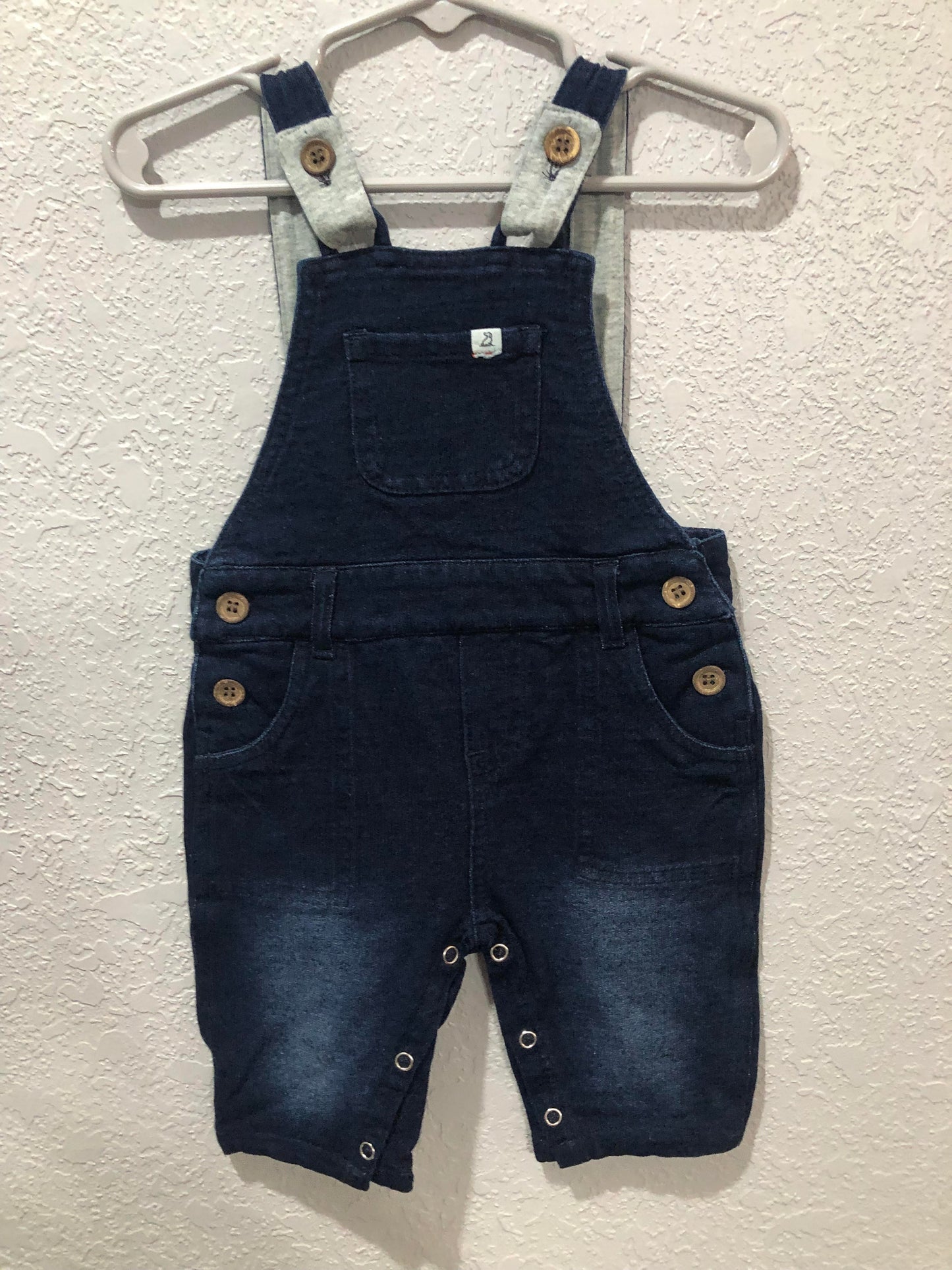 Boys Jonty Blue Denim Overalls by Me & Henry