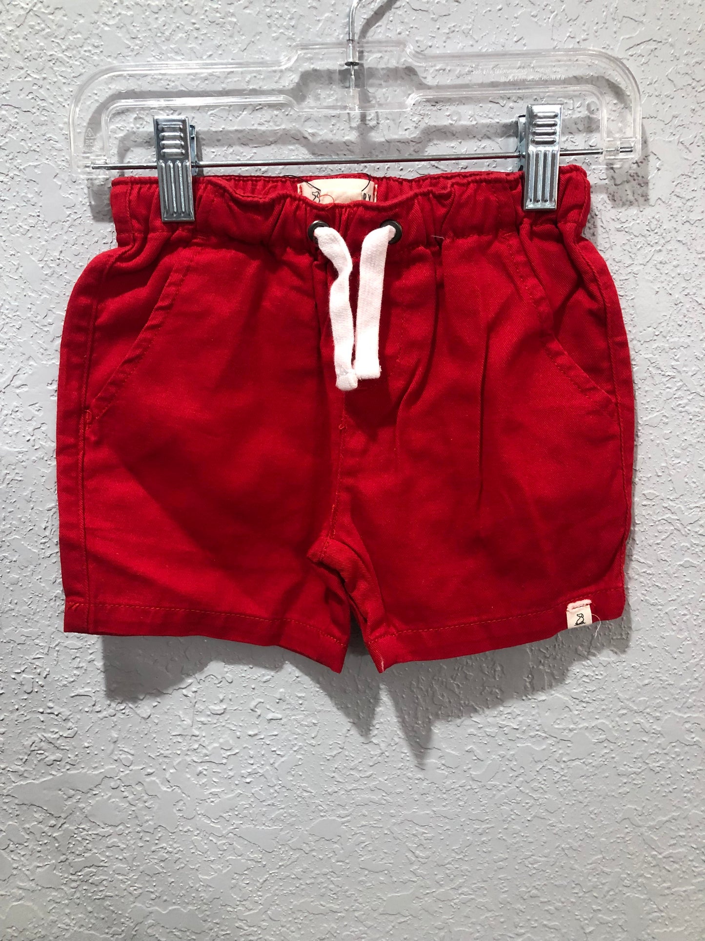 Boys Red Hugo Shorts by Me & Henry