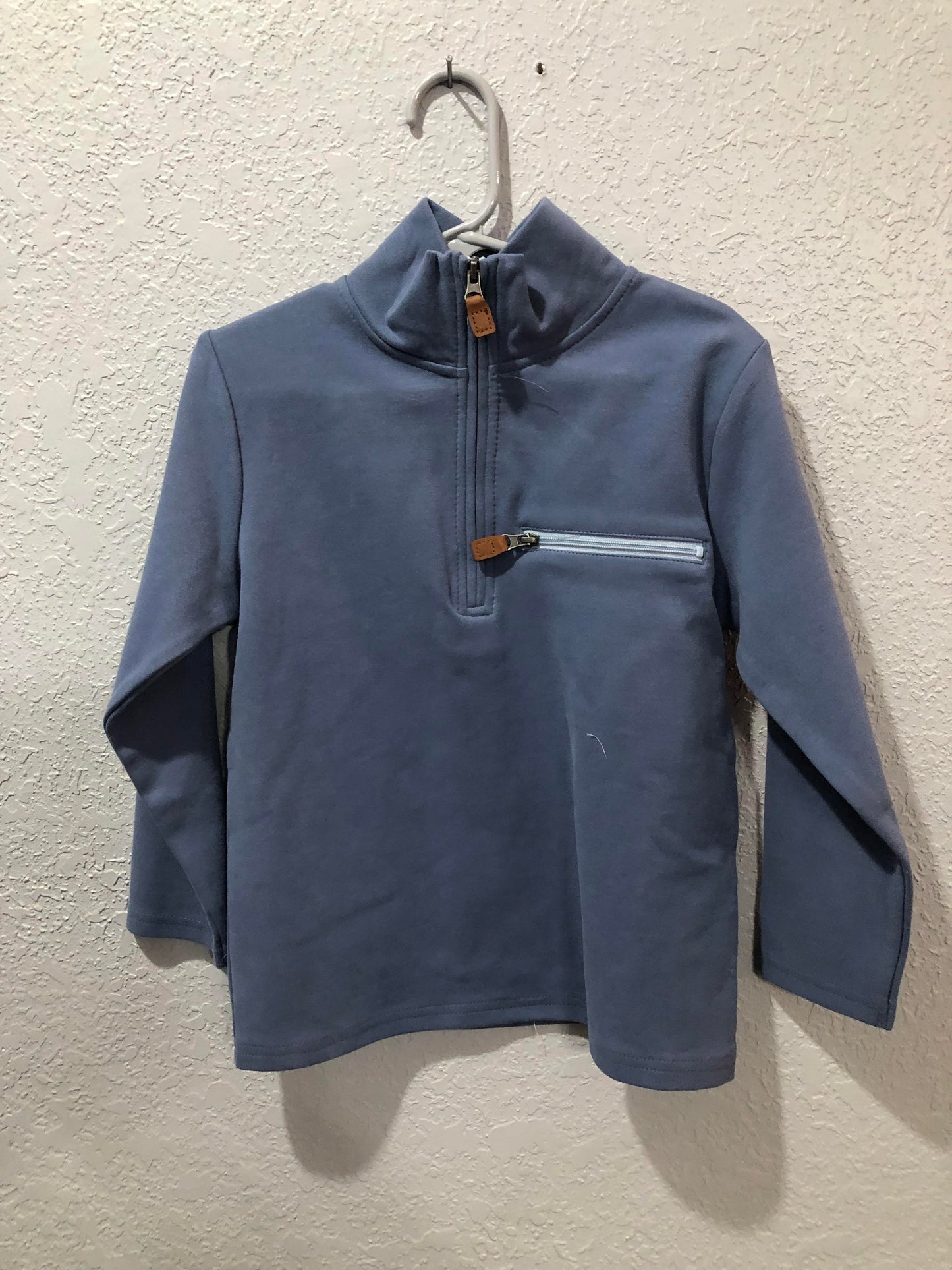 Boys Denim Blue Pullover by Millie Jay