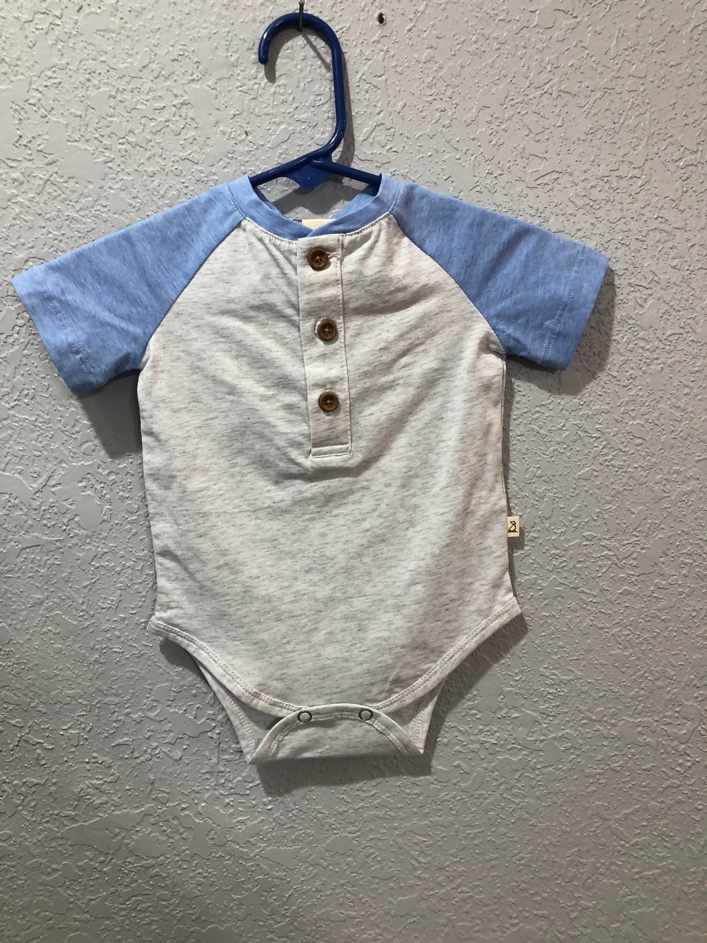 Boys League Raglan Block Onesie by Me & Henry