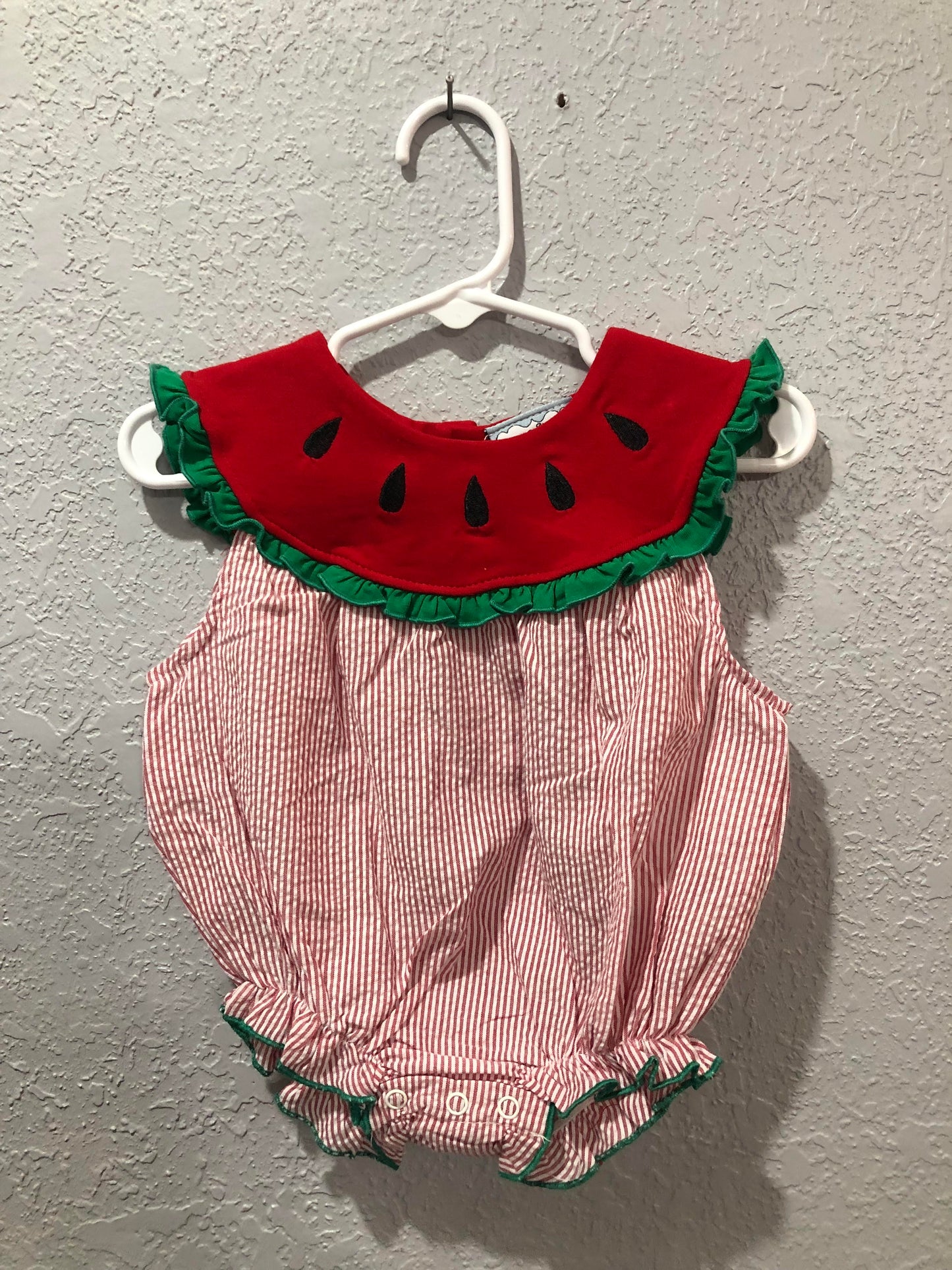 Girls Watermelon Onesie or Short Set by Three Sisters
