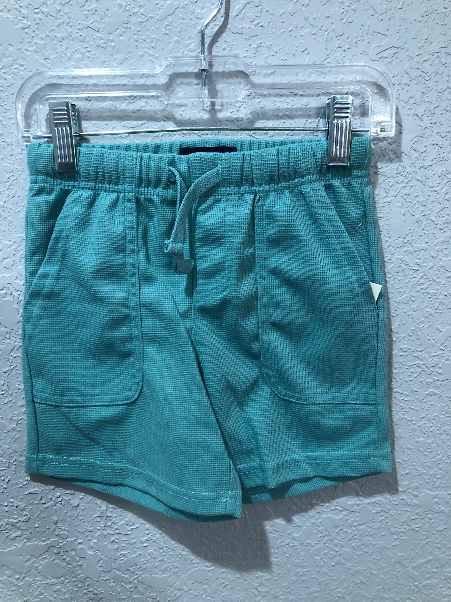 Boys Aqua Waffle Short Set by Andy & Evan