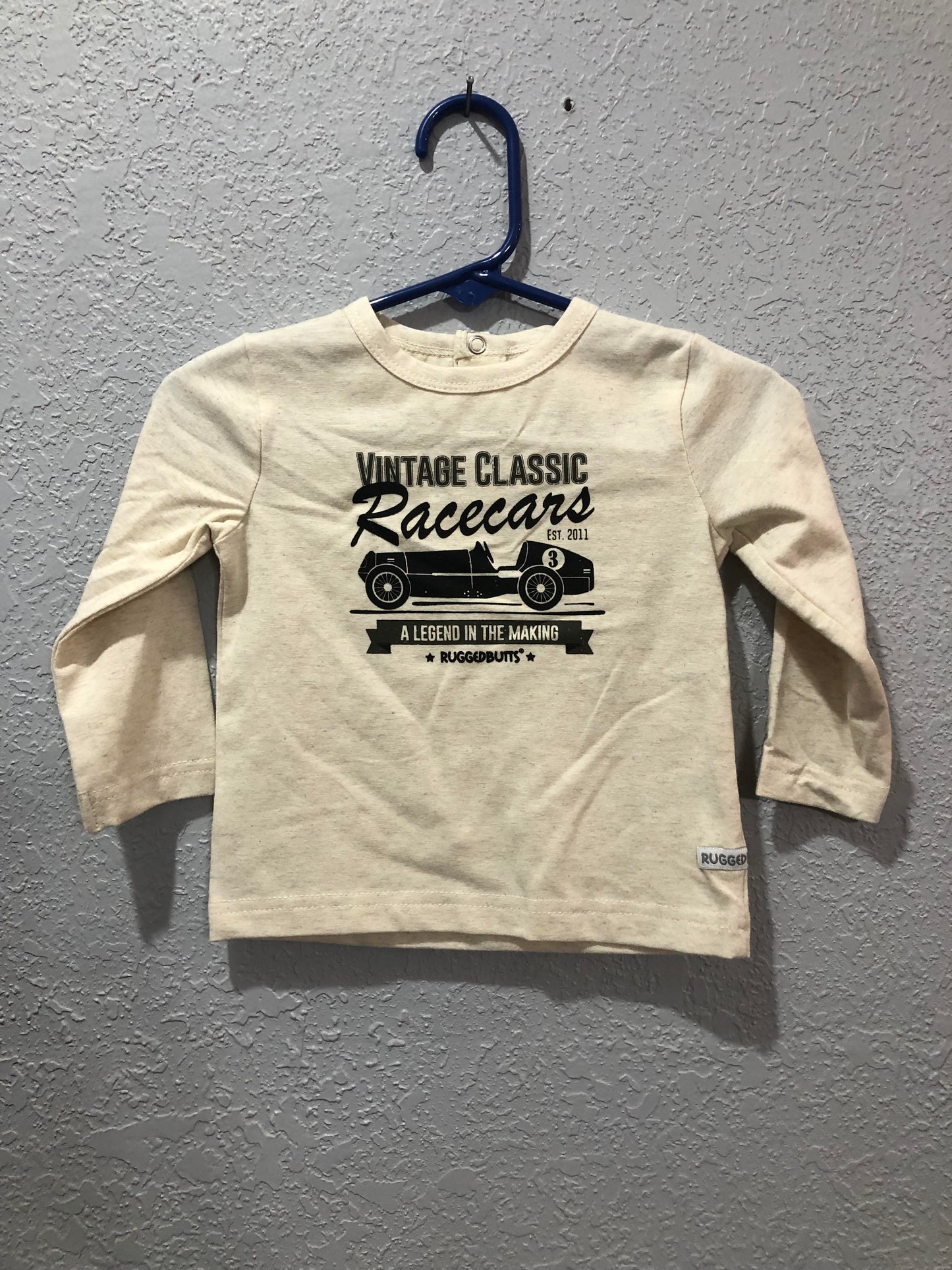 Boys Vintage Race Cars Graphic Tee by RuggedButts