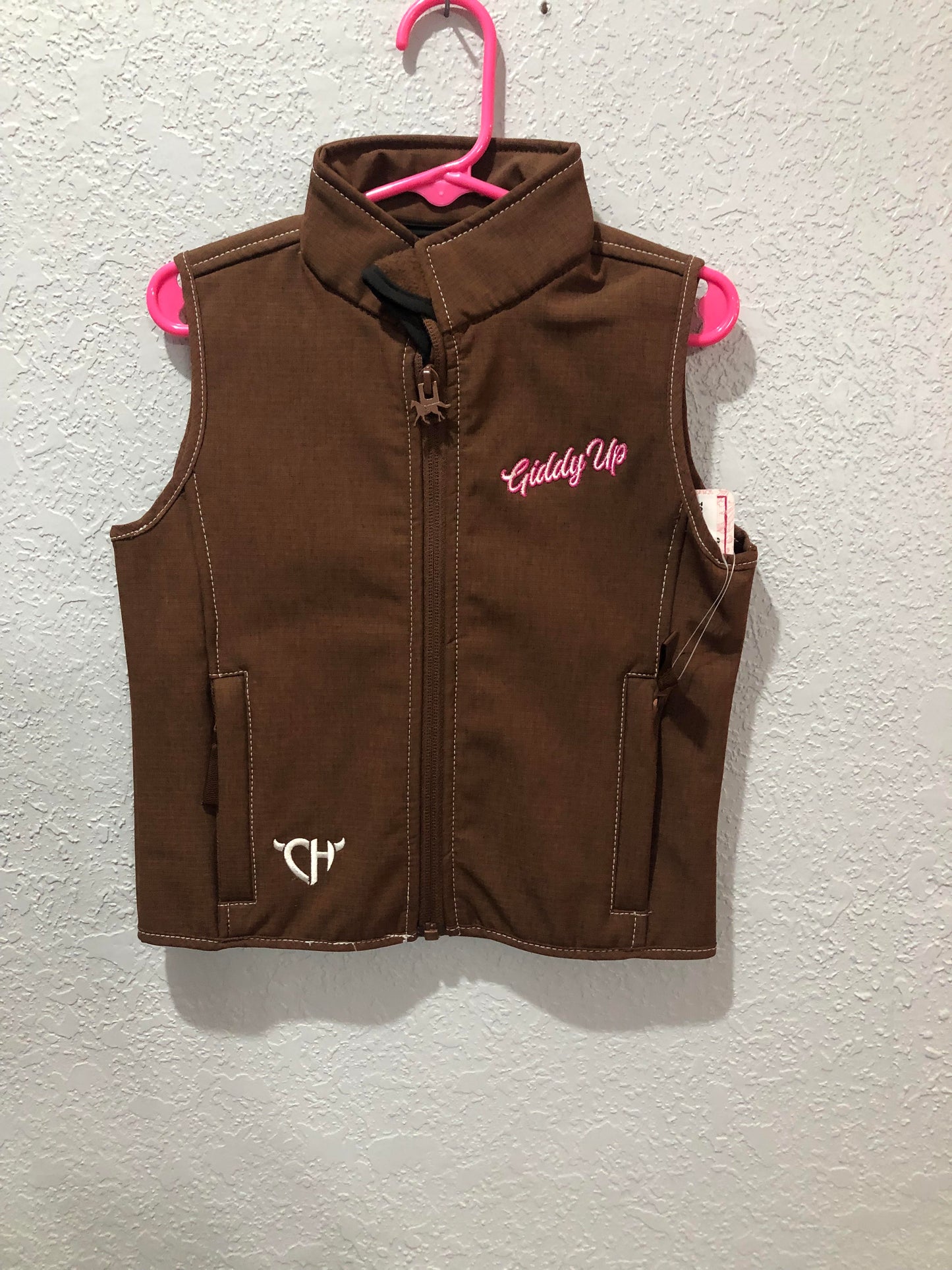 Girls Giddy Up PS Vest by Cowboy Hardware