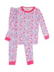 Girls Sweetie-saurus Long Sleeve Pajamas by RuffleButts