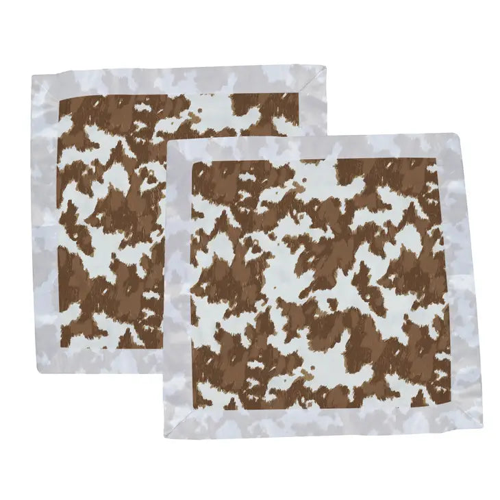 Newcastle Cowhide Blankie (Set of 2)