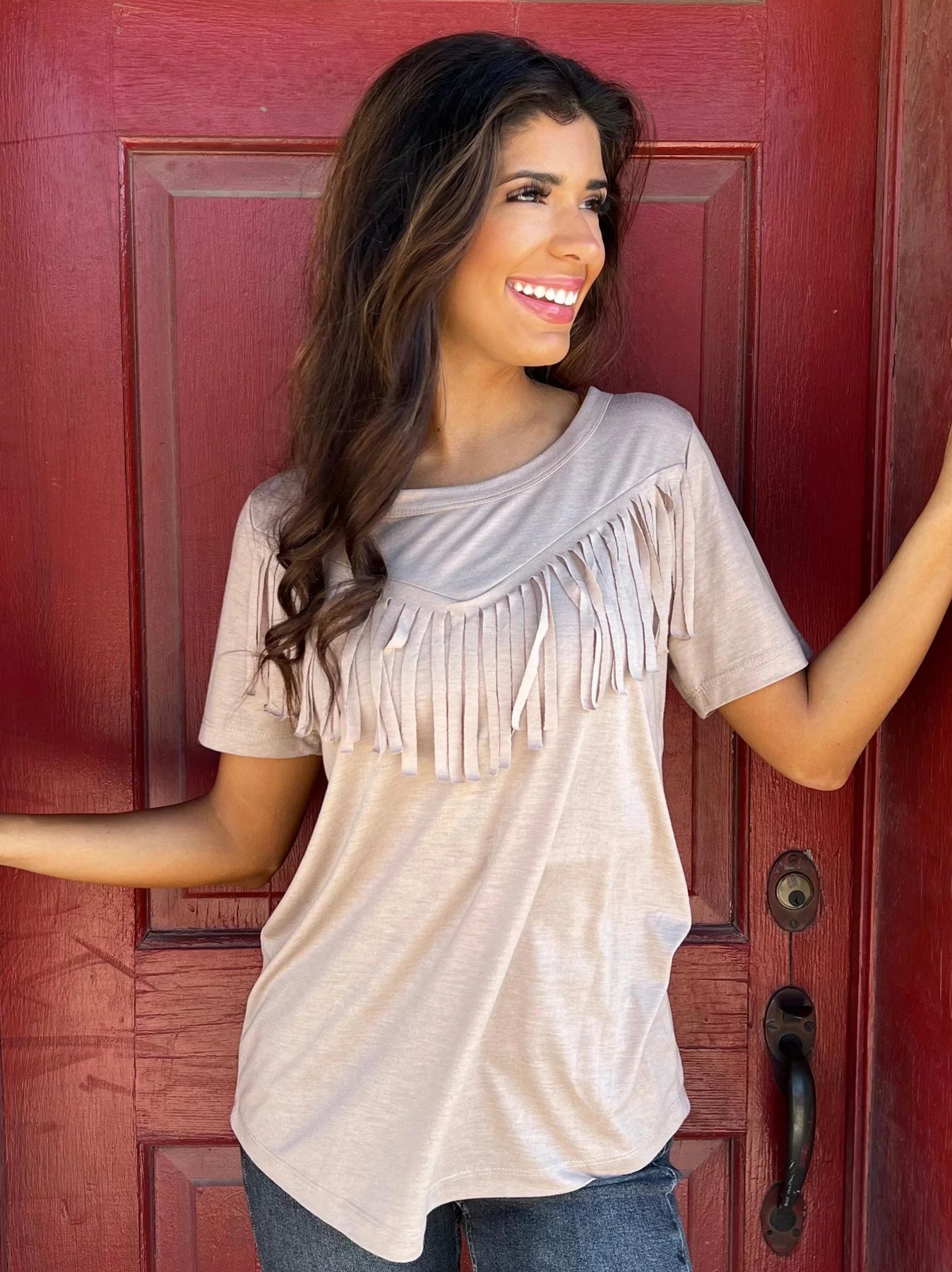 Ladies Grace & Emma The Right Amount of Western Tee