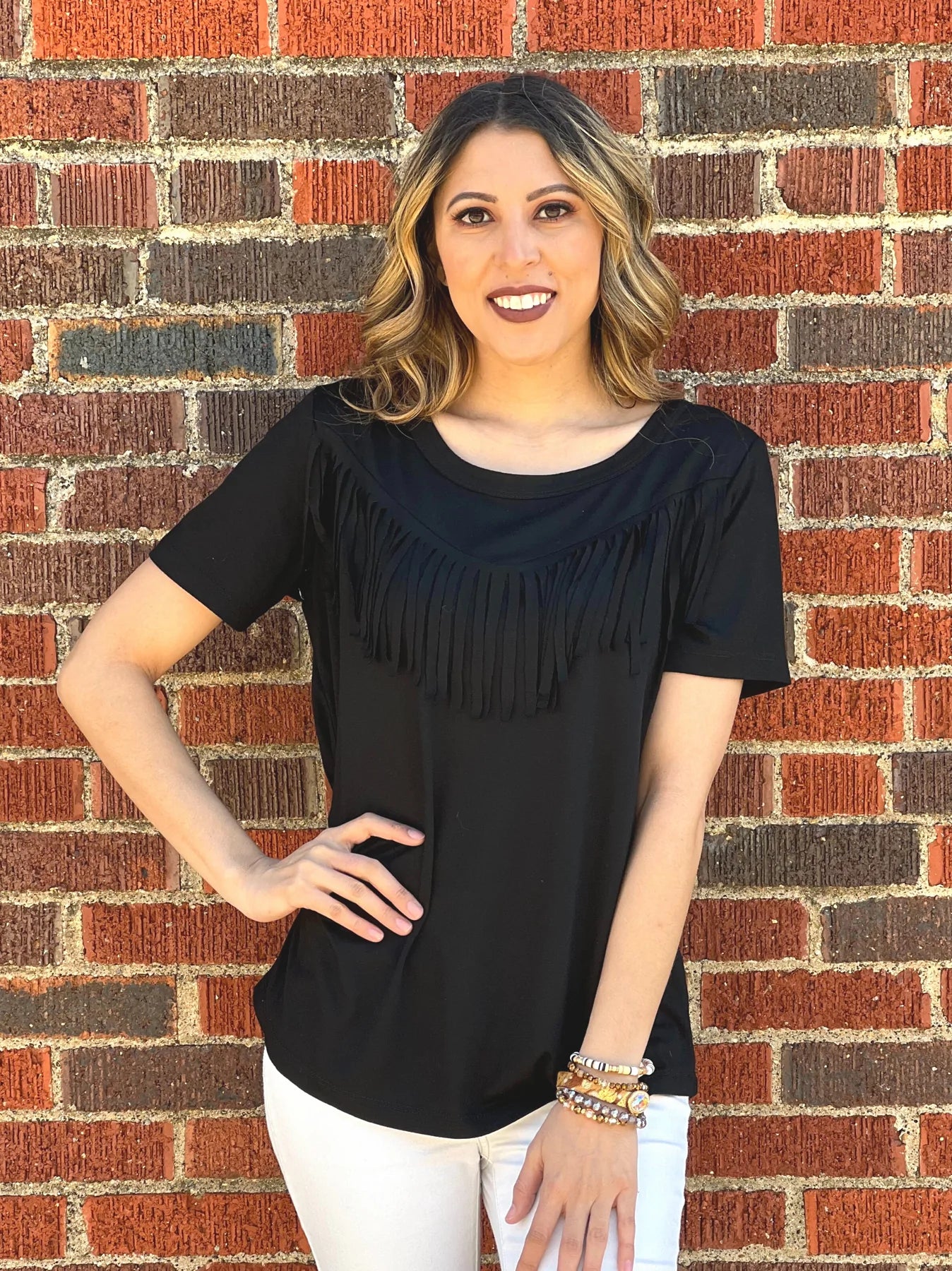 Ladies Grace & Emma The Right Amount of Western Tee