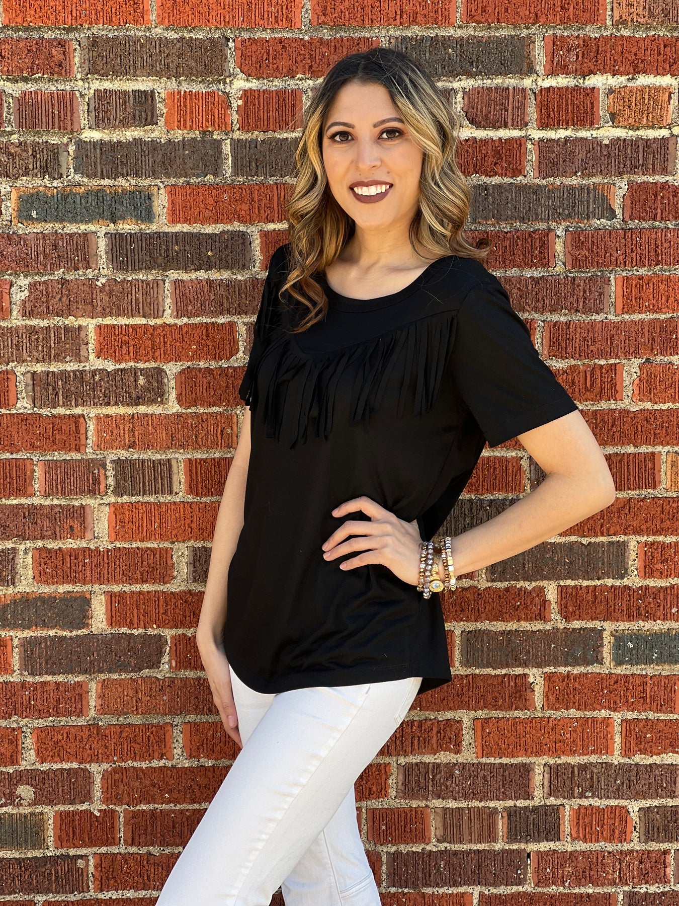 Ladies Grace & Emma The Right Amount of Western Tee