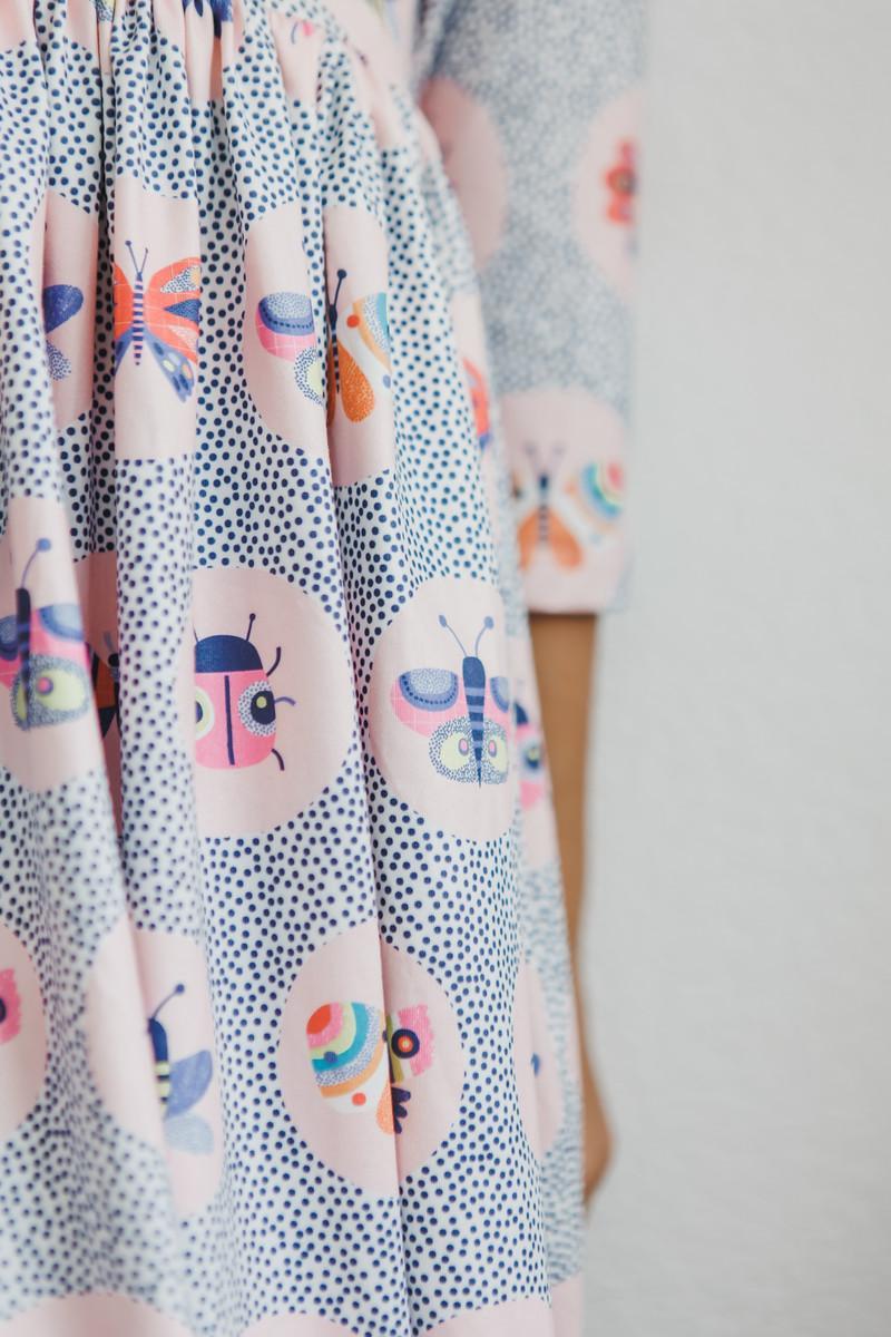 Girls Mila & Rose Butterfly Effect Twirl Dress