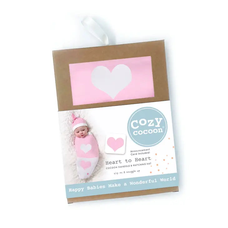 Cozy Cocoon Heart to Heart Swaddle