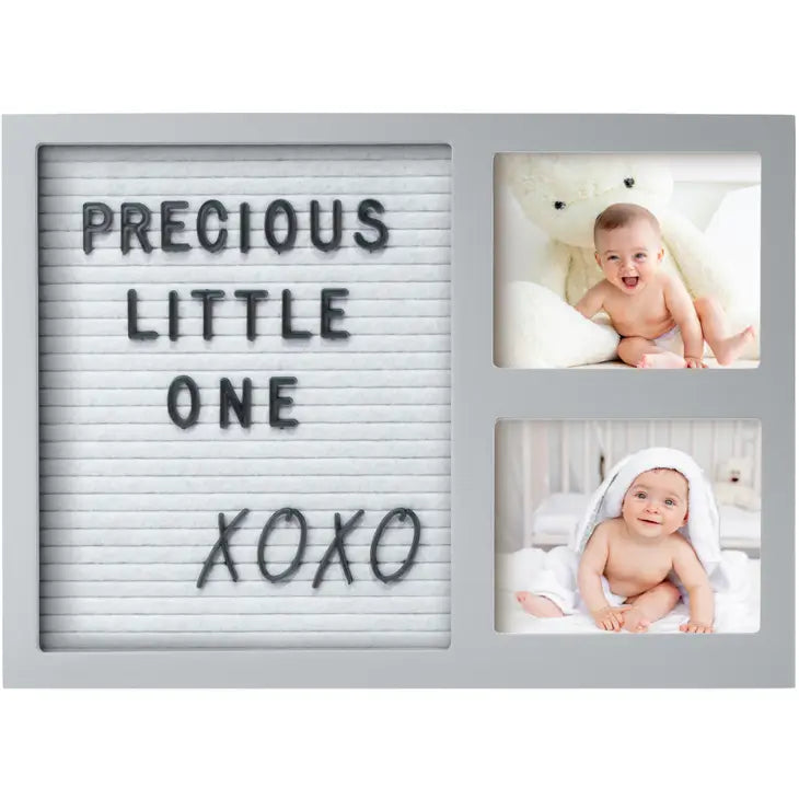 Keababies Picture Frame With Felt Letterboard