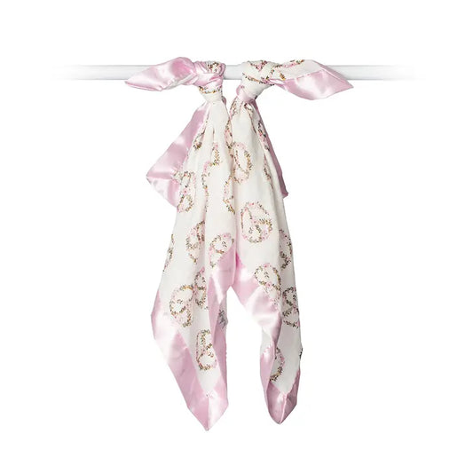 Lulujo 2-Pack Muslin Security Blankets - Peace