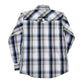 Boys Hermosillo Gradient L/S Plaid Shirt by Cowboy Hardware