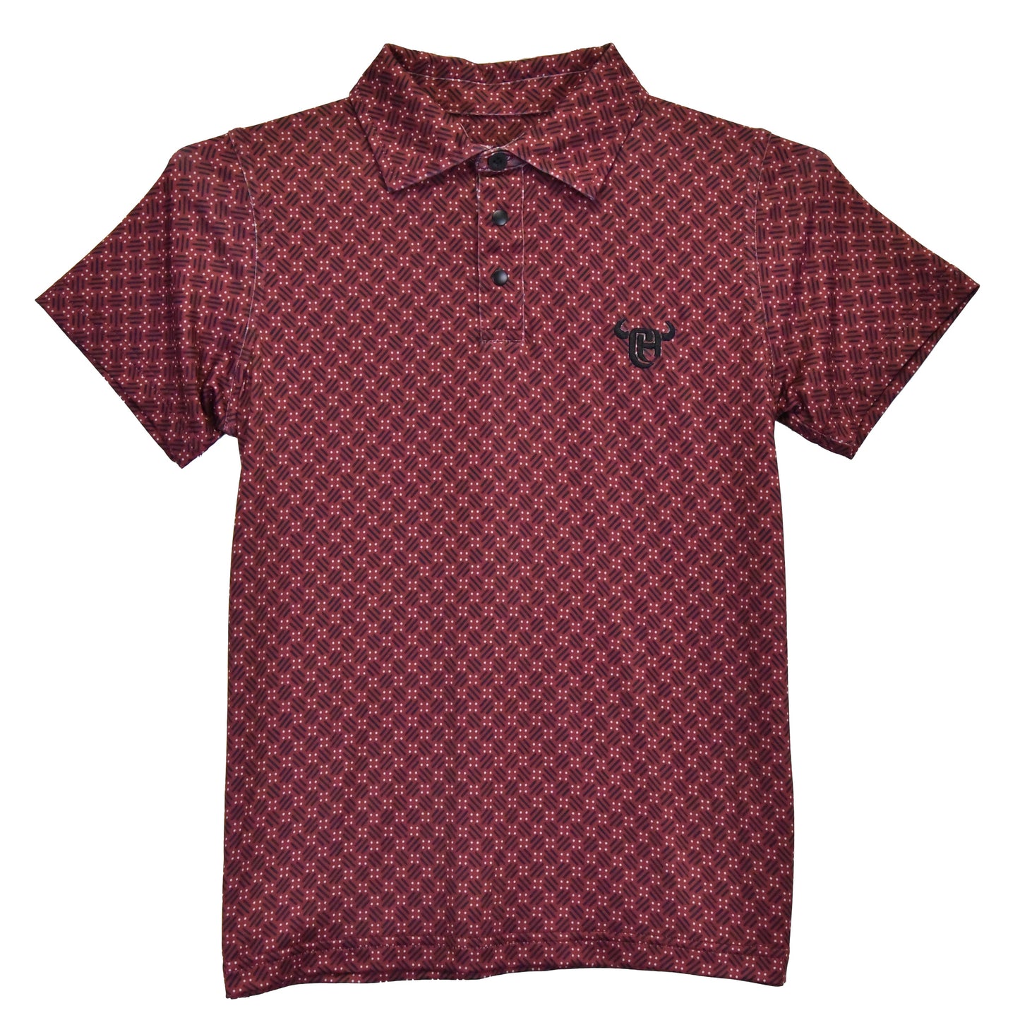 Boys Gio Morse S/S Golf Knit Tee by Cowboy Hardware