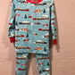 Boys All Aboard Footed 1-Pc or 2-Pc Pajama by RuggedButts